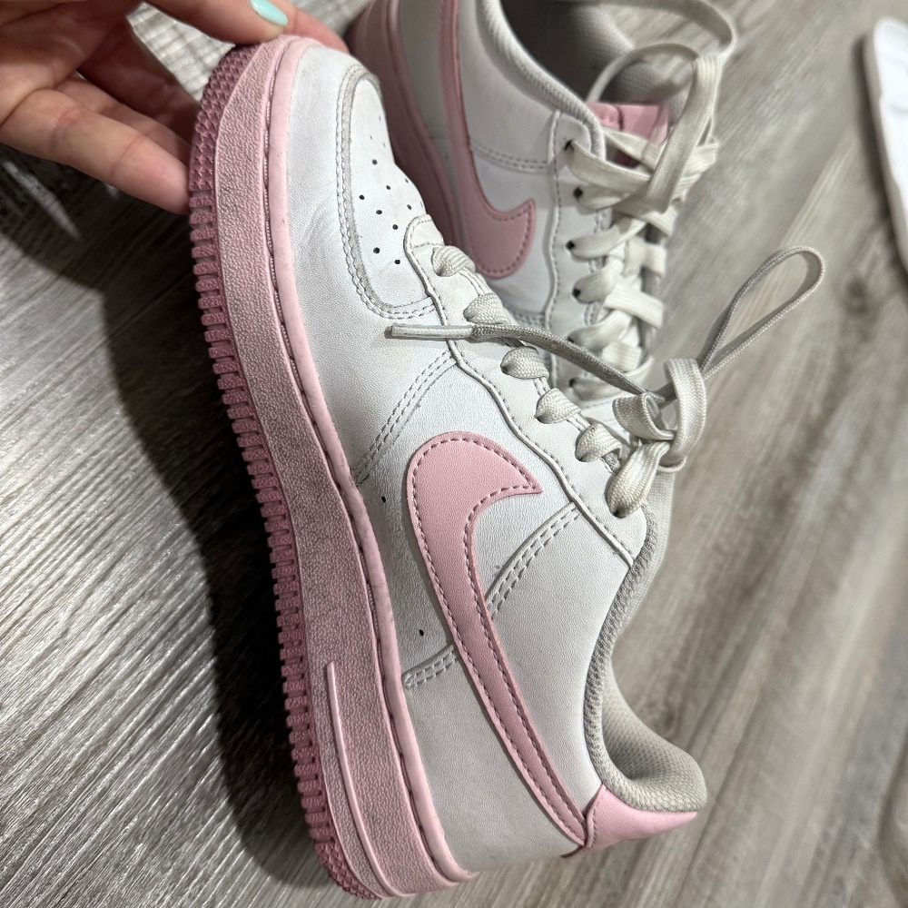 Girls pink Nike Air Force